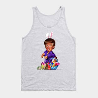 happy easter bunny donald trump funny Tank Top